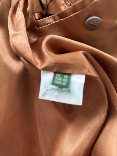 Vintage Irish designer Henry White ladies Size 14 Pure Wool  coat