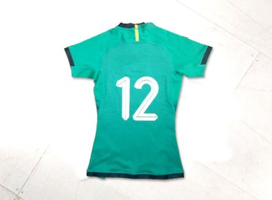 FREE POST NEW Ireland (Size 8)  Player Issue Rugby Jersey Shirt IRFU Eire Irish Canterbury Green GPS World Cup St Patricks Day Paddys Day Womans 7s