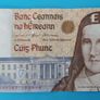 Irish 3 X 1999  Five Pound banknots in Fine  condition Image 2