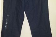 BNWT Men's Gap trousers dark grey with stripes size 34x34 Straight fit