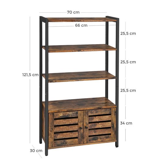 New Wall Shelf Cabinet, Bookcase - FREE P&P
