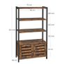 New Wall Shelf Cabinet, Bookcase - FREE P&P Image 6