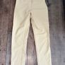 Freddy WR.UP Faux Leather Shaping Trousers XS Beige High Waist Push Up Pants UK 6 New without Tags Image 2
