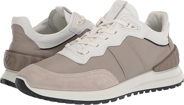 ECCO Retro Style Leather Trainers 44 New         /      ECCO Shoes Size 10 Men