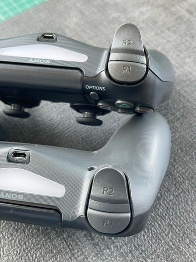 PS4 Controller DualShock 4 V2 Upgraded with TMR HallEffect Joysticks K-Silver J13 PRO+ - Original PlayStation 4