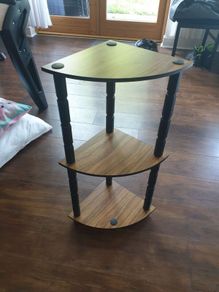 3 tier corner shelf