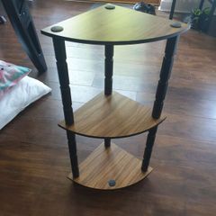 3 tier corner shelf
