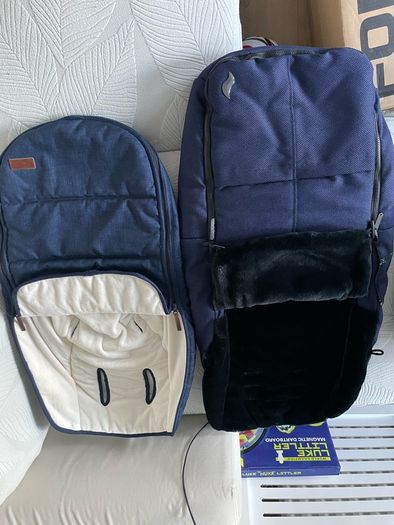 Icandy Twin buggy and baby set