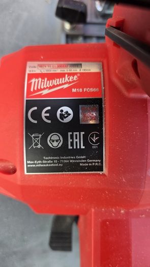 Milwaukee M18  FCS66 190mm circular saw body only
