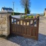 Pair of Wooden Driveway Gates Image 2