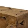 Coffee Table 90x50x35 cm Genuine Teak Brown Image 2