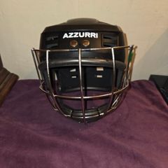 Azzurri Hurling/Camogie Black Helmet - Small size