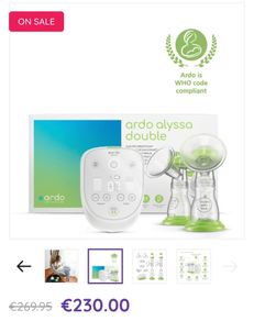New Medical Grade Double Pump Ardo