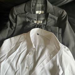 Grey 3-piece suit with shirt