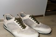 Ted Baker Flowem Men's Trainers in White Leather and Suede - UK 10