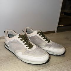 Ted Baker Flowem Men's Trainers in White Leather and Suede - UK 10