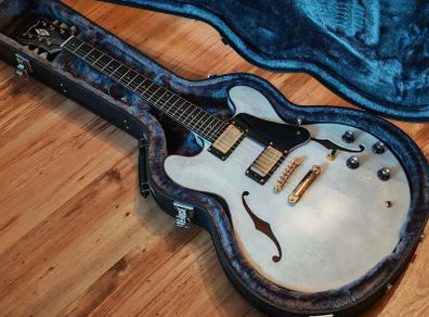 SeventySeven (Deviser Japan) Exrubato Jazz (ES335) Semi Hollow Guitar (Delivery available)