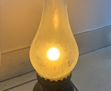 Vintage 'Oil' Style Table Lamp