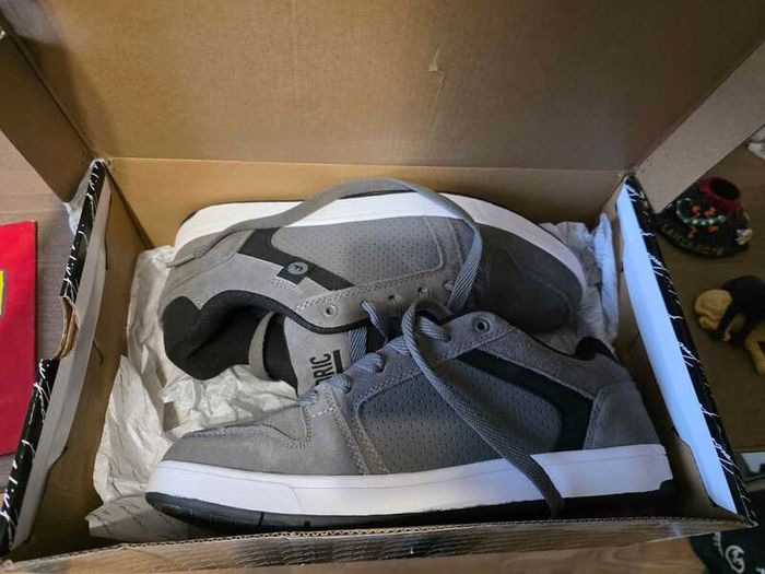 Fabric Ollie Skate Shoes - UK 12 / EU 47 - Charcoal - Brand New in Box