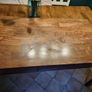 beautiful dark oak Dinning table Image 3