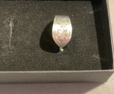 silver spoon ring