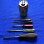 6 screwdrivers including vintage 10 inch German screwdriver Image 2