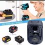Adapter Converter DM18M Battery Adapter for DEWALT DCB200 DCB205 20V Lithium to MAKITA BL1830 Image 8