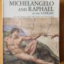 Michelangelo And Raphael In The Vatican. All The Sistinechapel, The Stanzas And The Loggias. First Edition Special Large Volume Paperback In Good Condition. Image 4