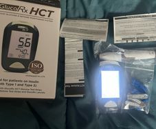 Gluco Rx Hct Blood Glucose Ketone monitoring diabetes system