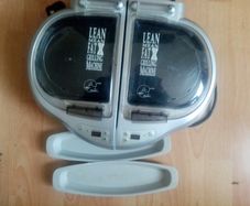 Double George Foreman and Double Drip Trays