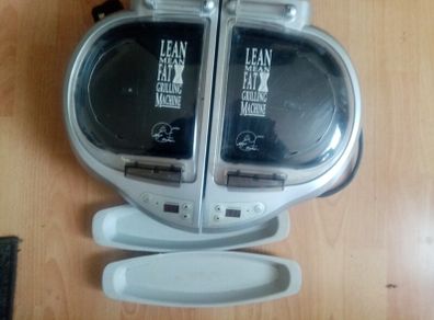 Double George Foreman and Double Drip Trays