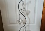 Glass Candle Stand