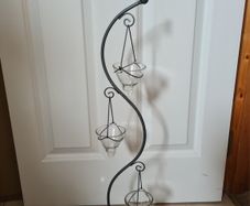 Glass Candle Stand
