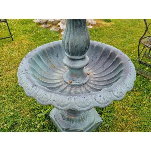 Two Tier Cast Iron Fountain CH-R-1728