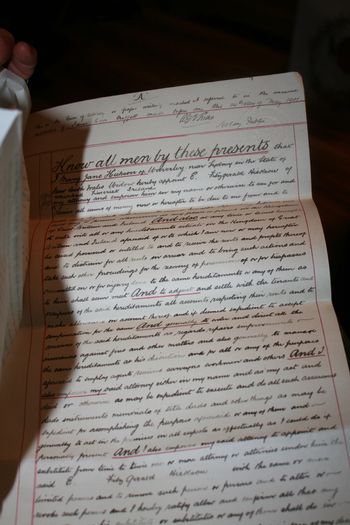 Antique Document from Sydney New South Wales 1901