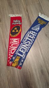 Munster Rugby Scarves x2