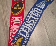 Munster Rugby Scarves x2