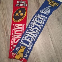 Munster Rugby Scarves x2