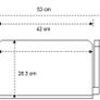 Cooling Fan Laptop desk Notebook Holder tv bed PC Lapdesk Table Stand With Mouse Pad Image 4