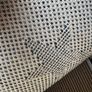 Ex display limited edition 200cm x 300cm navy and white star print indoor/outdoor rug Image 6