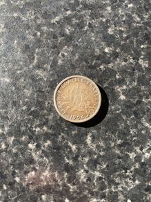1904 FRANCE La Semeuse Sower Woman ANTIQUE OLD Silver 1 Franc French Coin