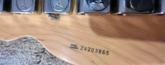 Fender USA Telecaster - Chrome Red