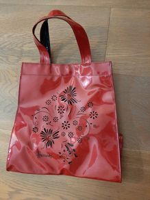 Red Harrods bag