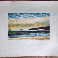 Etching print by Irish artist Niall Naessens