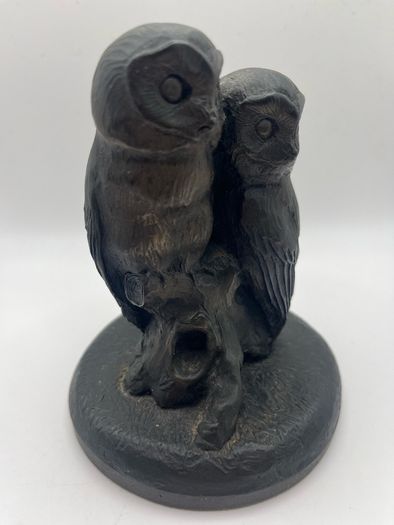 Genesis Figurine Twin Owls