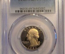1982 Pcgs Quarter Dollar