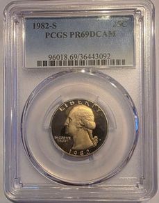 1982 Pcgs Quarter Dollar