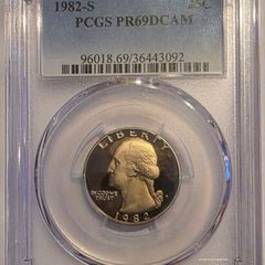 1982 Pcgs Quarter Dollar