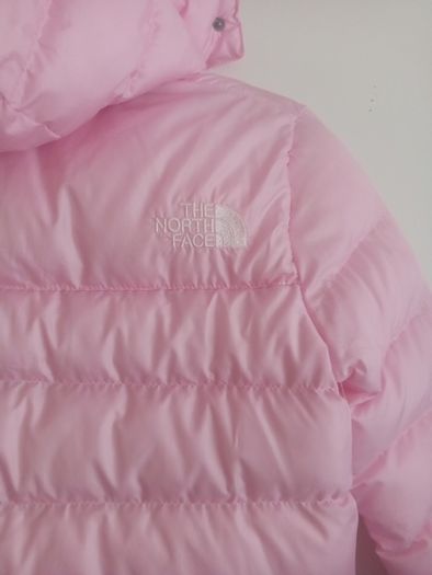 fake pink North face jacket