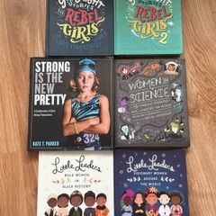 books - rebel girls, strong women, little leaders